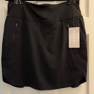 Athleta Black Fairway Golf Skort 18”